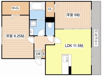 間取図 ヴァンサンカン