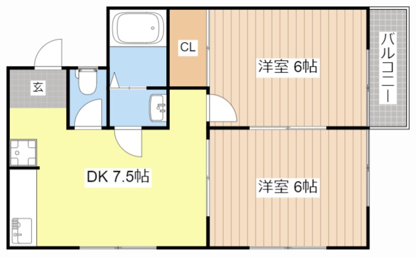 間取図 SK南彦根