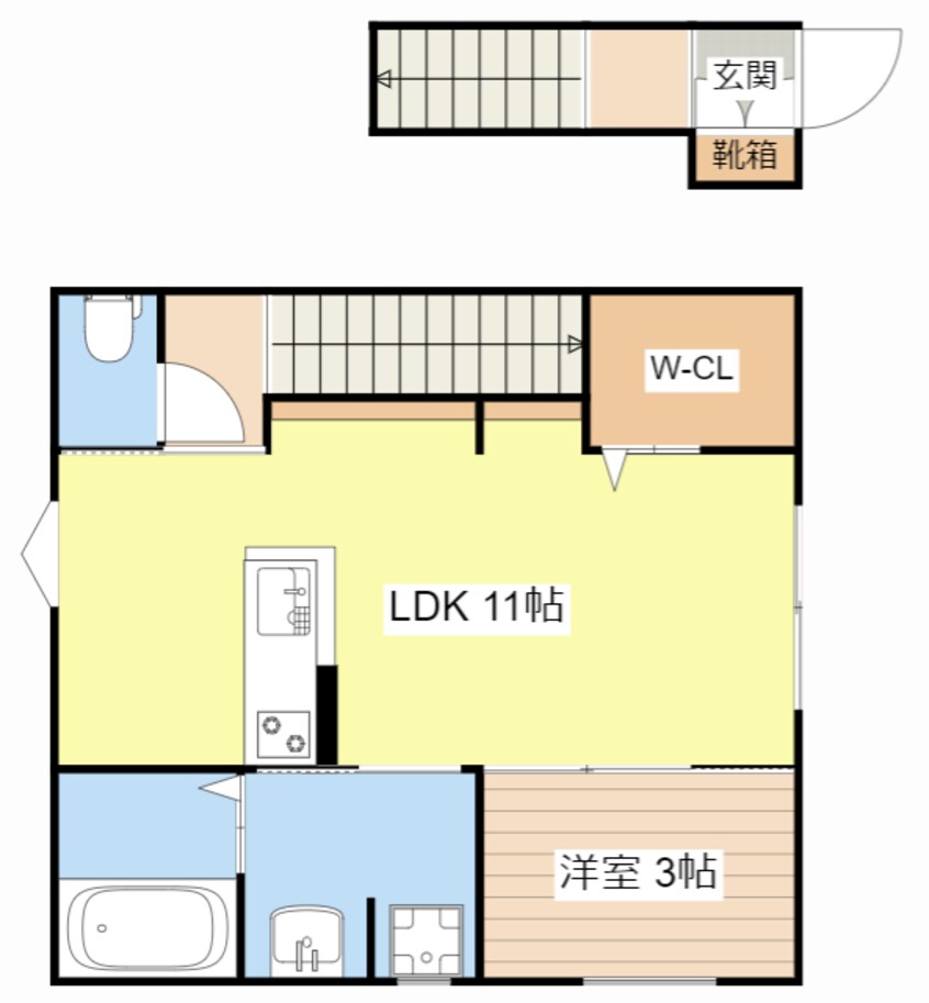 間取図 ミュゼ