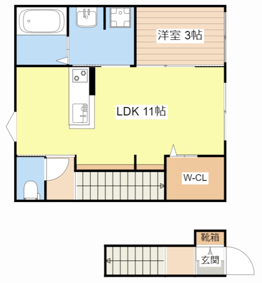 間取図 ミュゼ