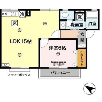 間取図 サルドセジュール