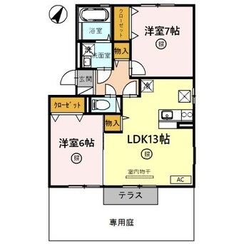 間取図 グレイスコート