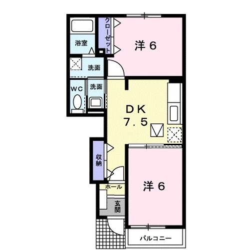 間取り図 ルミナス日吉台
