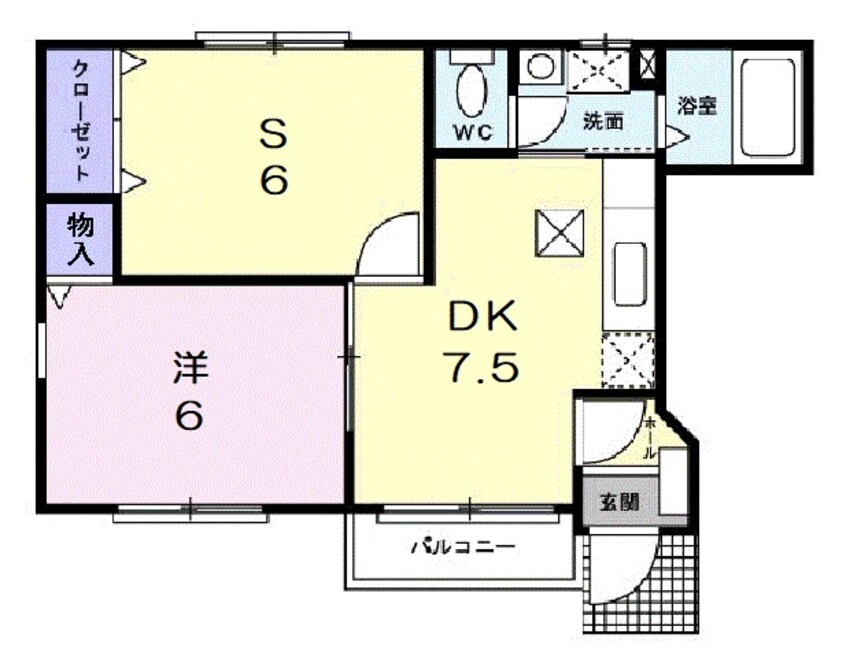 間取図 オール　プレーヌ