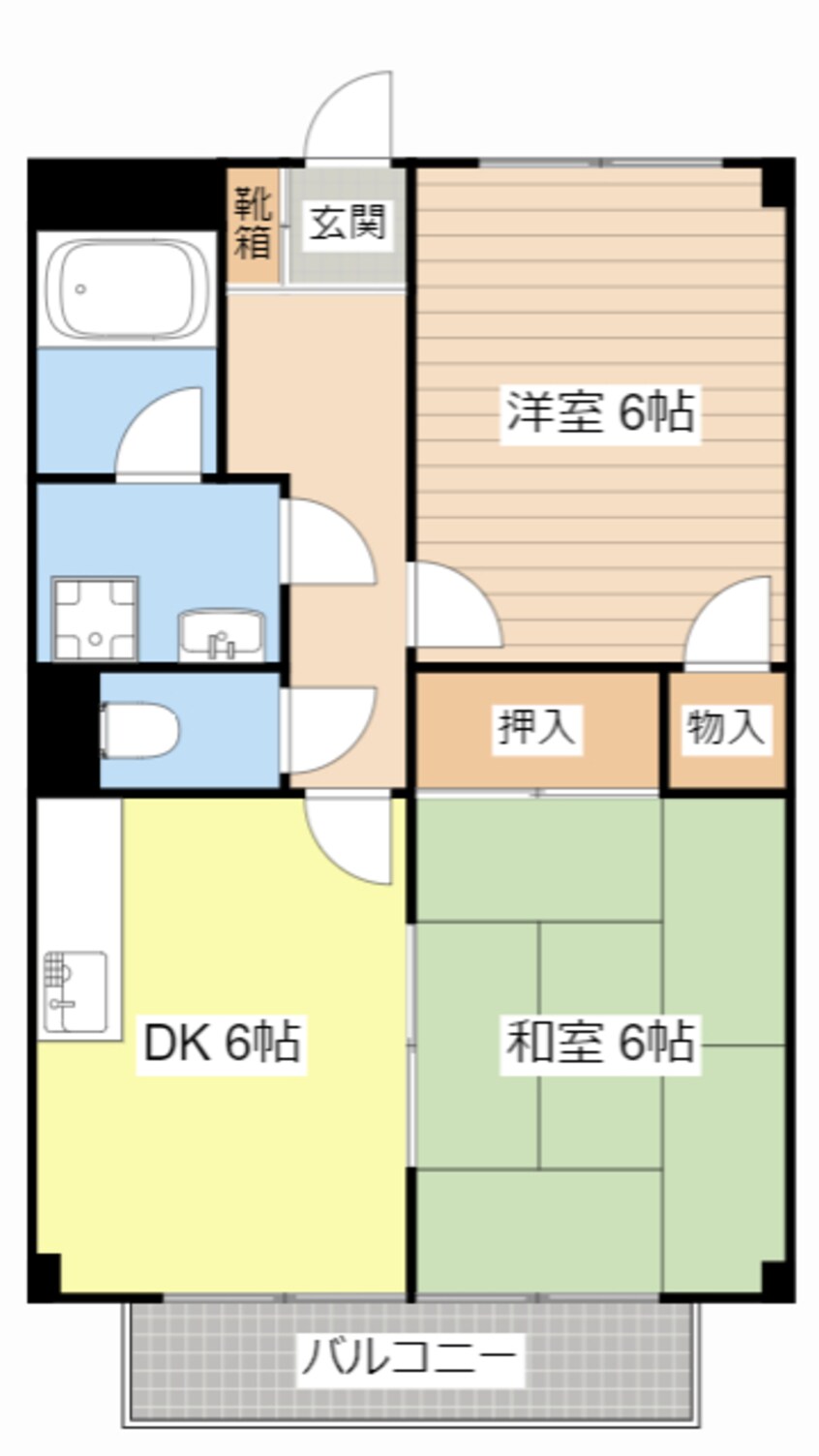 間取図 ＴＭハイツ