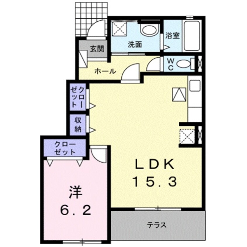 間取図 シルエーラ．サンク