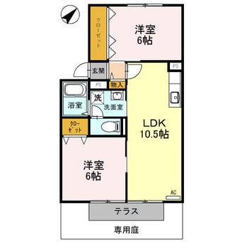 間取図 リサージュ　8