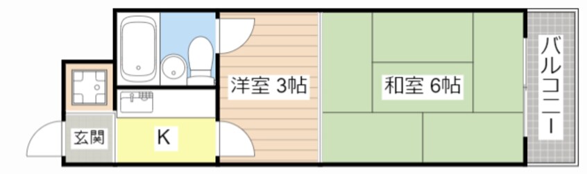 間取図 サントマンション名坂