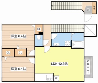 間取図 グレースコンフォート