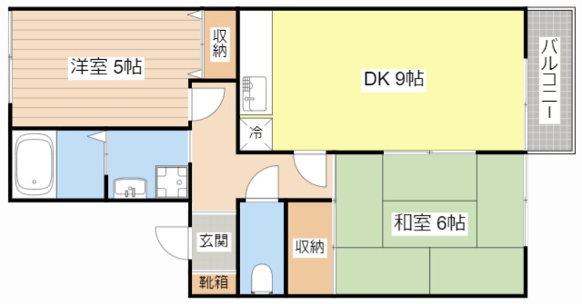 間取図 ハイツComfort