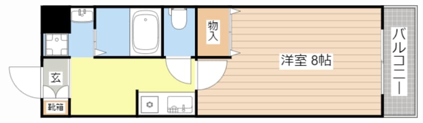間取図 カルムパーチェス