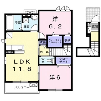 間取図 グラン・ルミエール