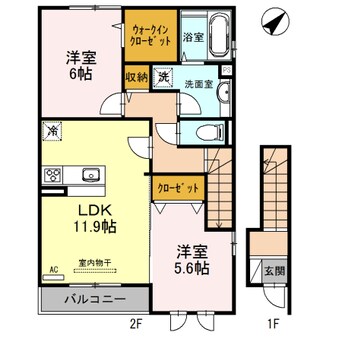 間取図 モンシャトー