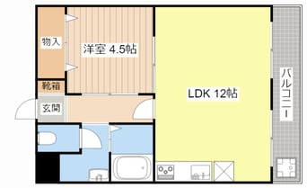 間取図 ハイツ晴斗Ⅶ