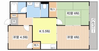 間取図 リンピアピュア