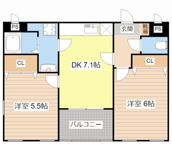 間取図 センターコート