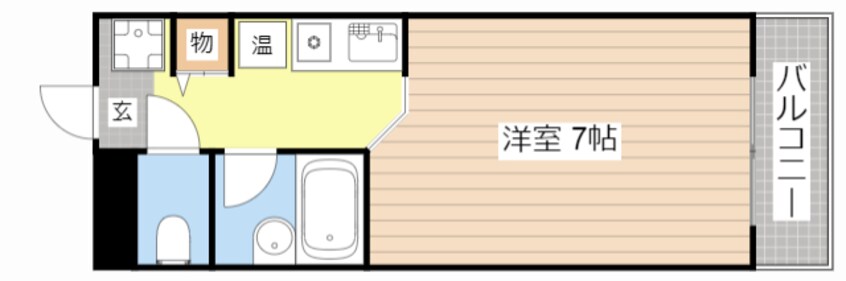 間取図 ブルージュⅡ