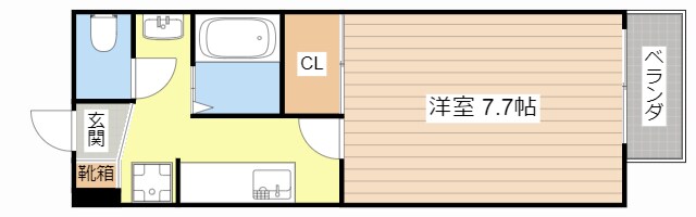 間取り図 Chambre