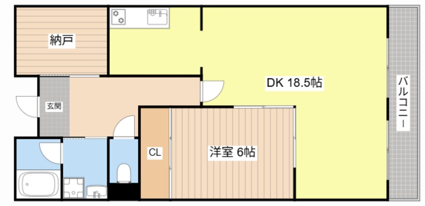 間取図 フラワー3番館