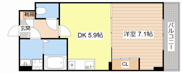 間取り図 フレンドリーハウス匠南彦根
