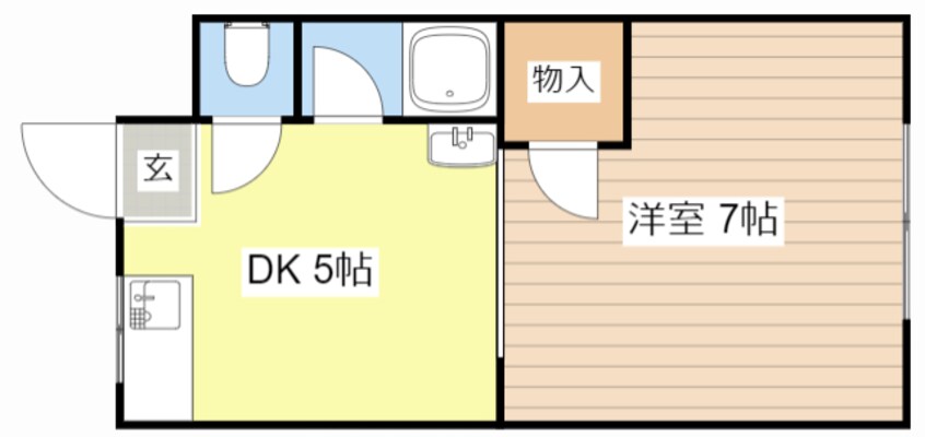 間取図 第二西山ハイツ