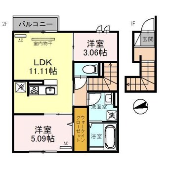 間取図 モンブルク