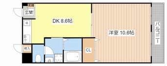 間取図 シャトル弐番館