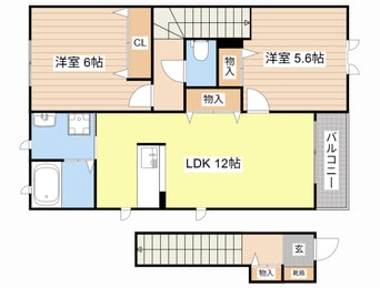 間取図 シャトーサイド