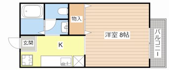 間取図 プランドール石部駅前