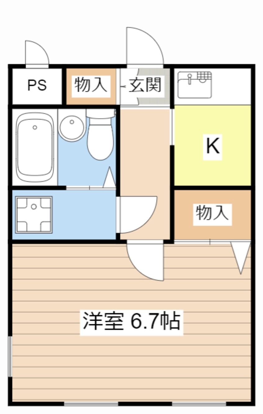 間取図 センターコート