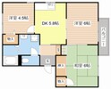 B・コーポ松尾の間取図