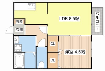 間取図 セジュールセガワ
