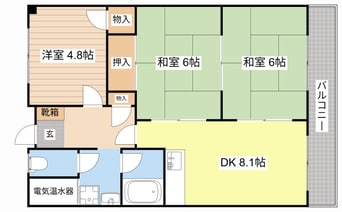 間取図 メゾンあおきⅡ