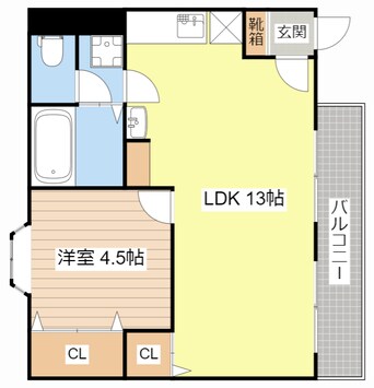 間取図 協栄マンション