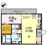 SEJOUR OTTS TROIS (セジュールオッツトロワ) 1LDKの間取り