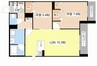 エクメーネ 2LDKの間取り
