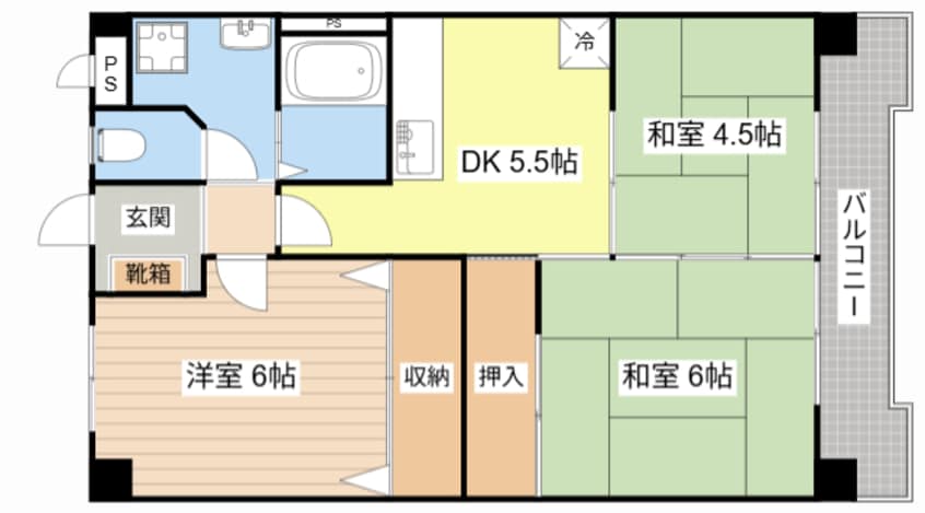 間取図 ウイング21