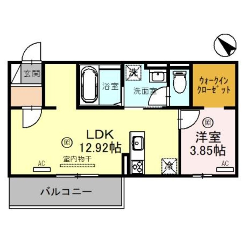 間取図 Maison Clair