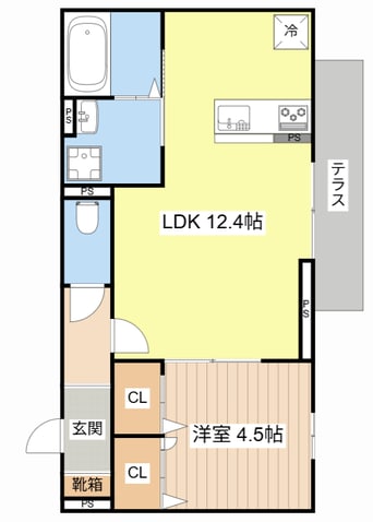 間取図 アリア西矢倉