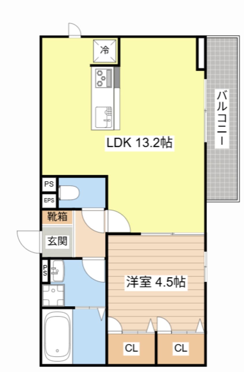 間取図 アリア西矢倉