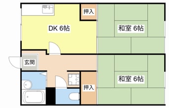 間取図 藤井ハイツ