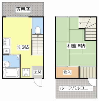 間取図 グリーンヒル