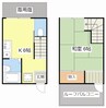 グリーンヒル 1DKの間取り