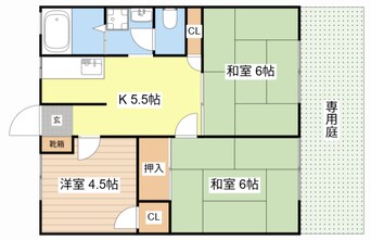 間取図 ONハイツ