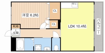 間取図 フローラルコート
