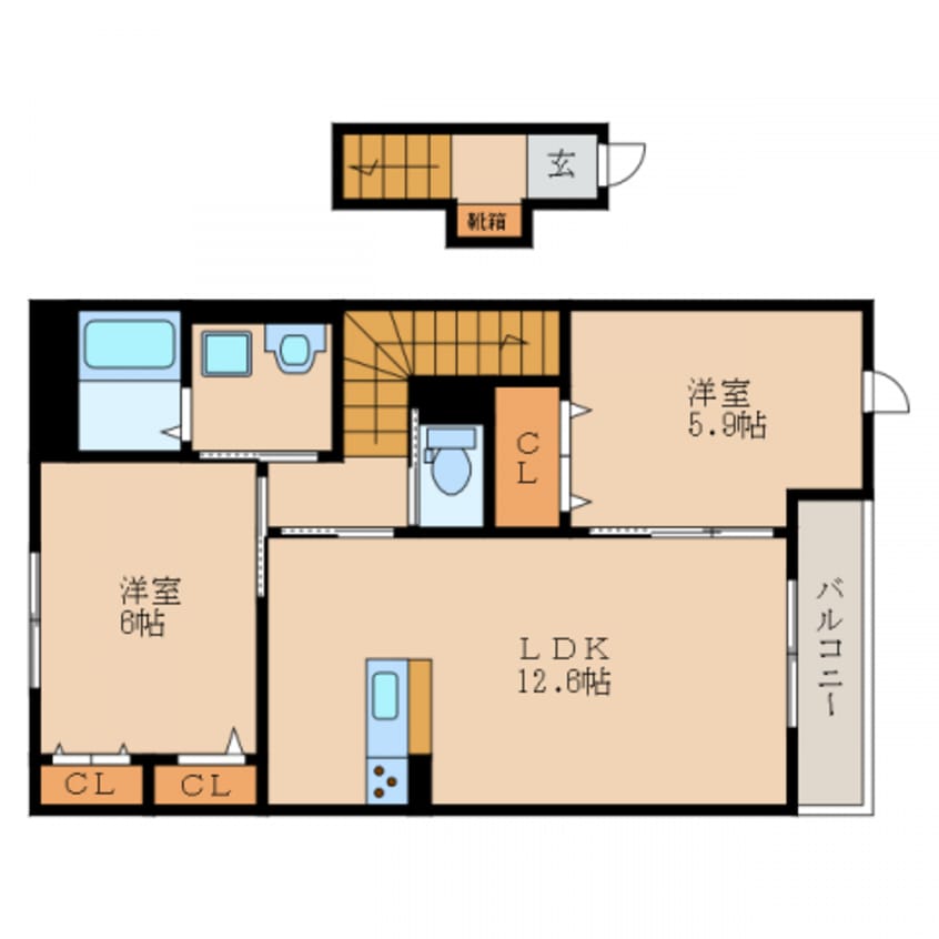 間取図 ルミエール