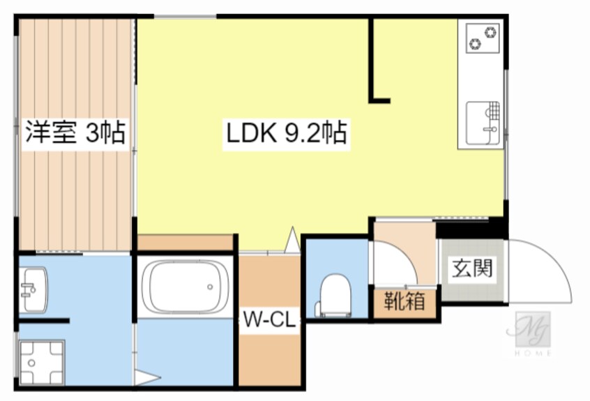 間取図 プリムヴェール