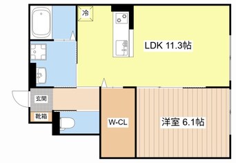 間取図 エトワール下坂浜A