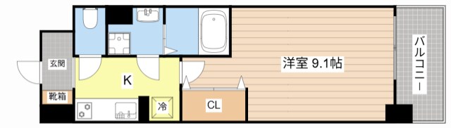 間取り図 AXIA草津_DC