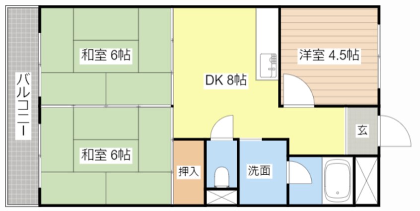 間取図 甲西中央ビル